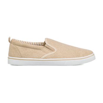 Slip-on beige da uomo Jog, Mocassini Uomo, SKU m143000122, Immagine 0